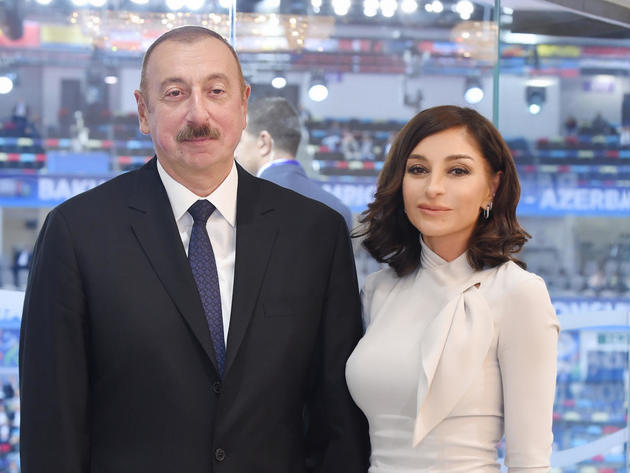 Ilham Aliyev and Mehriban Aliyeva visit Hadrut settlement
