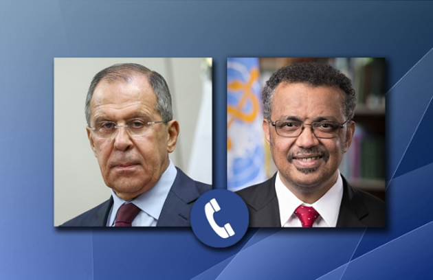 Lavrov and WHO director-general discuss registration of Sputnik V