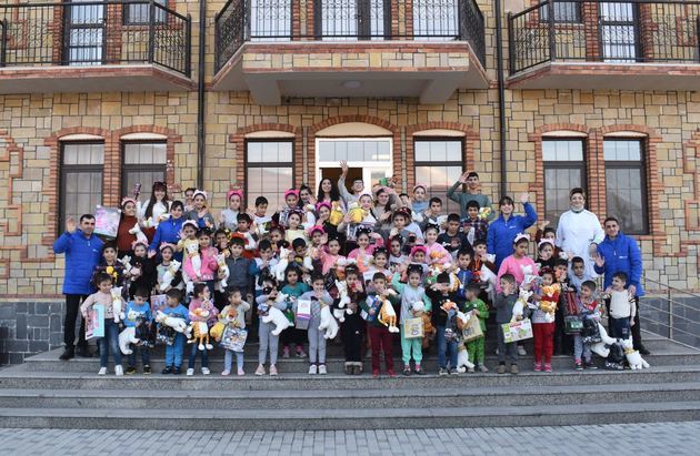 New Year celebration organized for children in need of special care, orphans at Mehriban Aliyeva&#039;s initiative (PHOTO/VIDEO)