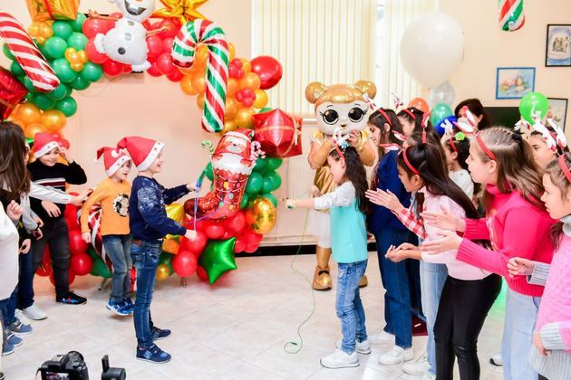 New Year celebration organized for children in need of special care, orphans at Mehriban Aliyeva&#039;s initiative (PHOTO/VIDEO)