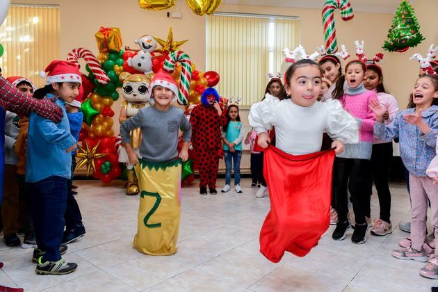 New Year celebration organized for children in need of special care, orphans at Mehriban Aliyeva&#039;s initiative (PHOTO/VIDEO)