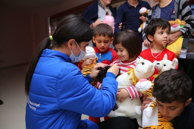 New Year celebration organized for children in need of special care, orphans at Mehriban Aliyeva&#039;s initiative (PHOTO/VIDEO)