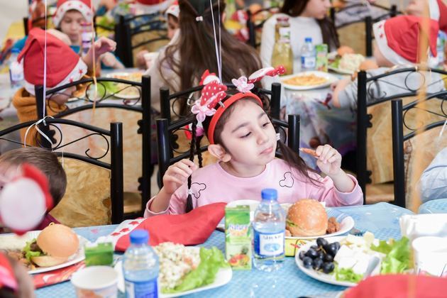 New Year celebration organized for children in need of special care, orphans at Mehriban Aliyeva&#039;s initiative (PHOTO/VIDEO)