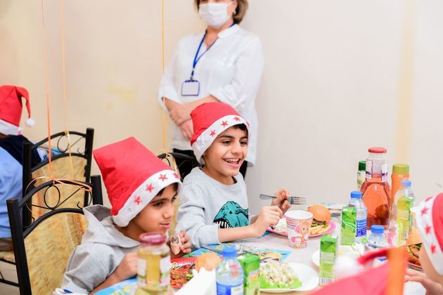 New Year celebration organized for children in need of special care, orphans at Mehriban Aliyeva&#039;s initiative (PHOTO/VIDEO)