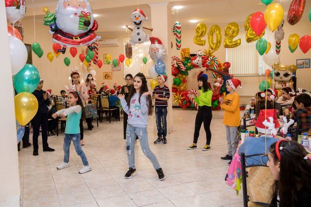 New Year celebration organized for children in need of special care, orphans at Mehriban Aliyeva&#039;s initiative (PHOTO/VIDEO)