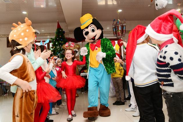 New Year celebration organized for children in need of special care, orphans at Mehriban Aliyeva&#039;s initiative (PHOTO/VIDEO)