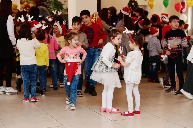 New Year celebration organized for children in need of special care, orphans at Mehriban Aliyeva&#039;s initiative (PHOTO/VIDEO)