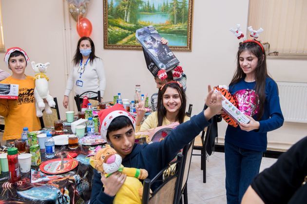 New Year celebration organized for children in need of special care, orphans at Mehriban Aliyeva&#039;s initiative (PHOTO/VIDEO)