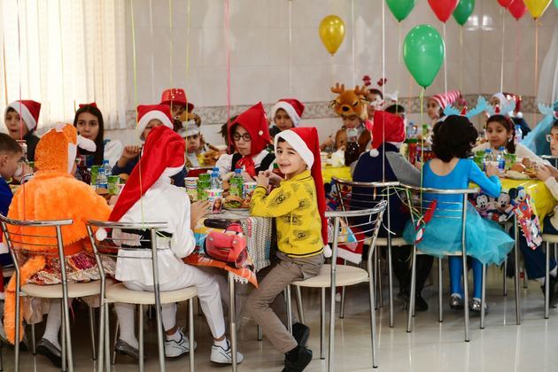 New Year celebration organized for children in need of special care, orphans at Mehriban Aliyeva&#039;s initiative (PHOTO/VIDEO)