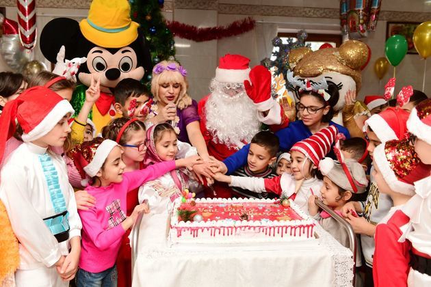 New Year celebration organized for children in need of special care, orphans at Mehriban Aliyeva&#039;s initiative (PHOTO/VIDEO)