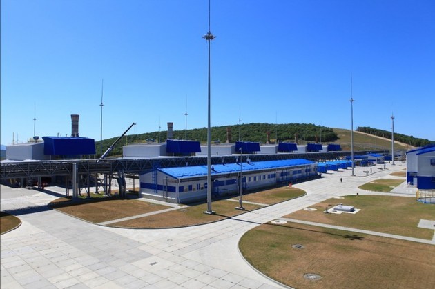 Photo: The starting point for feeding gas into TurkStream