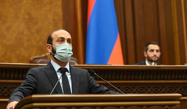 Ararat Mirzoyan to parliament: stop living a lie