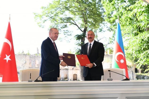 Azerbaijani and Turkish leaders ratify Shusha Declaration