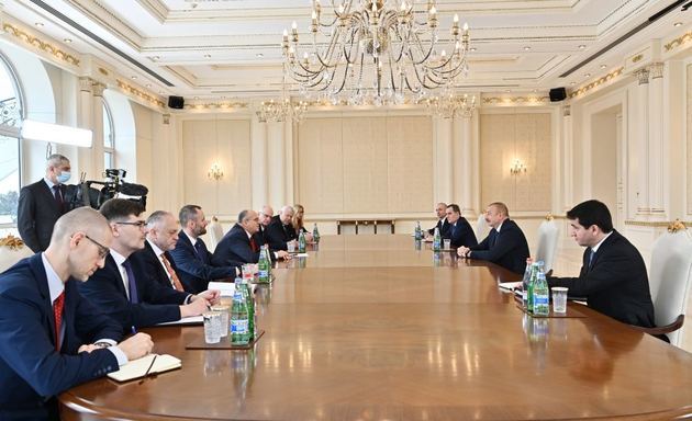 Ilham Aliyev receives OSCE Chairman-in-Office