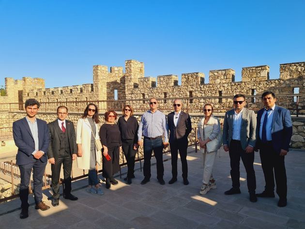 ICOMOS VP visits Azerbaijani Aghdam