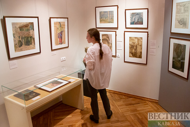 Lansere in Dagestan - exhibition in State Museum of Oriental Art (photo report)