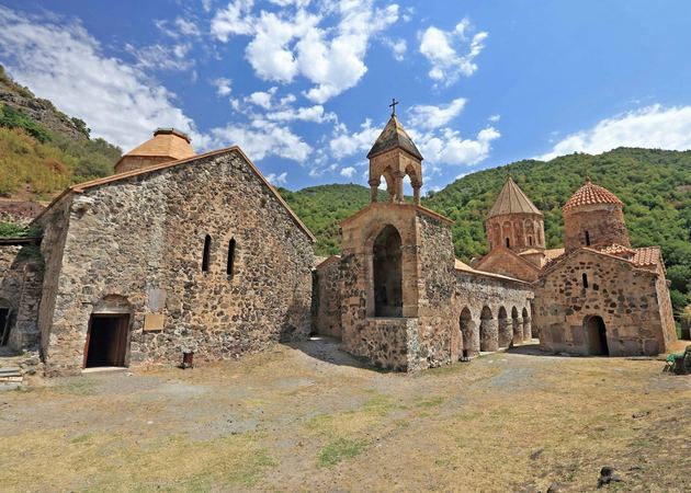 Christian communities of Azerbaijan visiting Khudavang Monastery