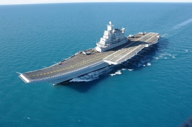  In 2013, Sevmash handed over the aircraft carrier Vikramaditya to the Indian Naval Forces 