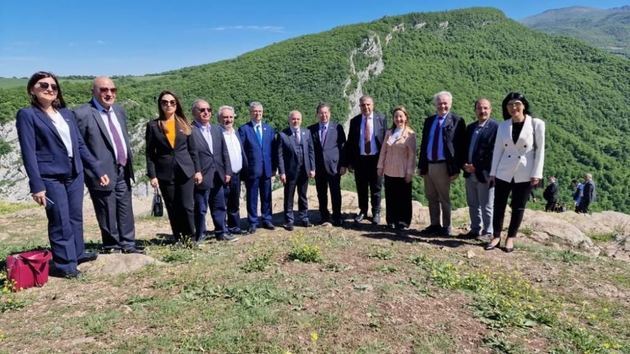 Azerbaijani, Turkish, Georgian MPs meet in Shusha