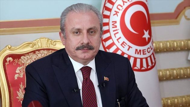 Speaker of Turkish Grand National Assembly arrives in Baku