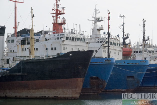 Twelve ships stranded in Kherson due to mines