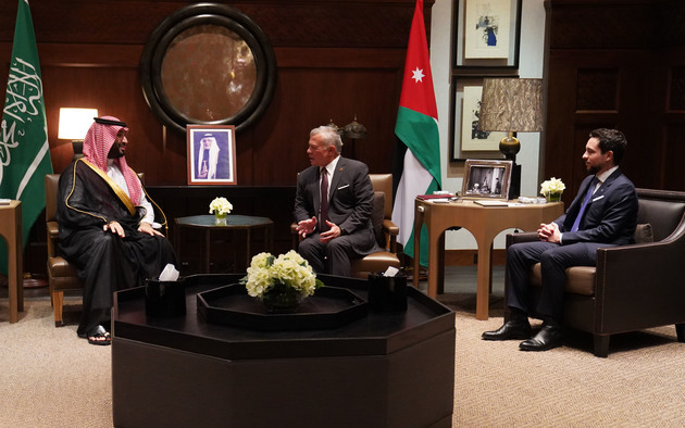Saudi prince and Jordanian king take relationship to new level