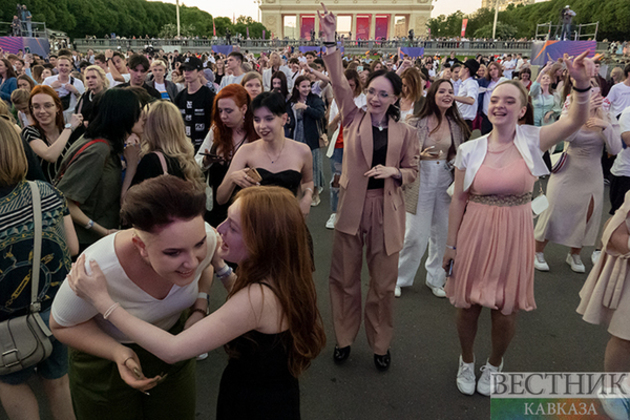 Moscow graduation day (photo report)
