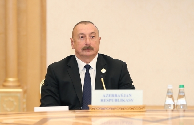 Ilham Aliyev stresses importance of soonest entry of Convention on Legal Status of Caspian Sea into force