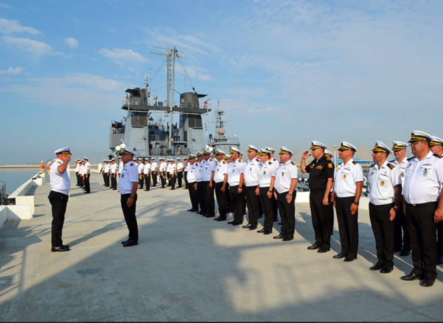 Ships of Azerbaijan Naval Forces return from Russia