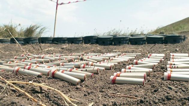 Azerbaijani military neutralized 1,300 mines laid by Armenian illegal armed groups in Lachin district