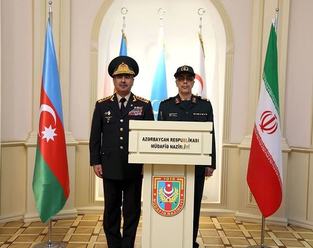 Azerbaijan&#039;s defense minister and Iran&#039;s chief of General Staff of Armed Forces hold phone talks