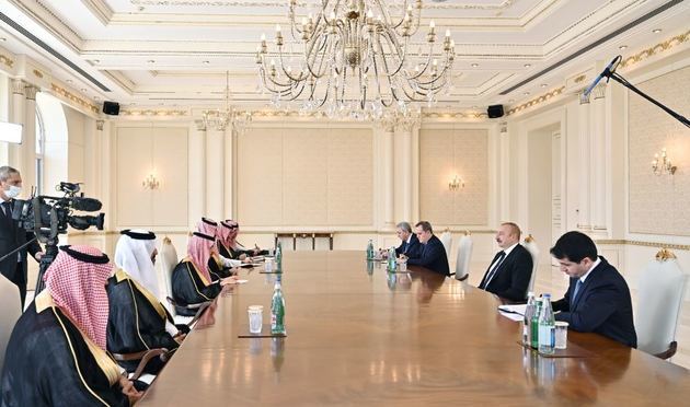 Ilham Aliyev receives Saudi Arabia Foreign Minister