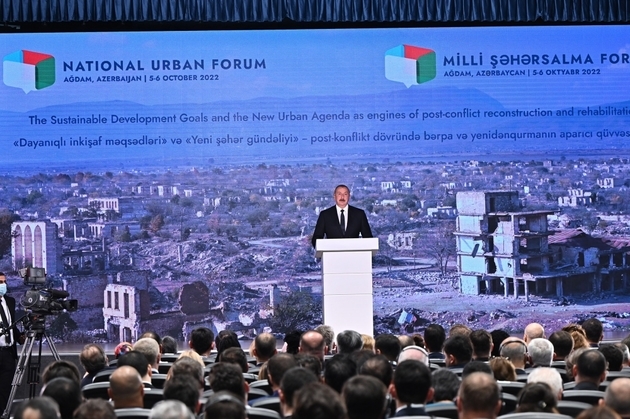 Azerbaijan National Urban Forum opens in Aghdam