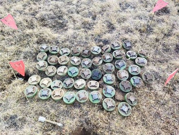 More than 150 mines laid by Armenians neutralized in Kalbajar and Dashkasan districts