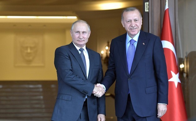 Putin and Erdogan hold meeting in Astana