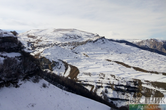 First snow falls in Azerbaijan&#039;s north