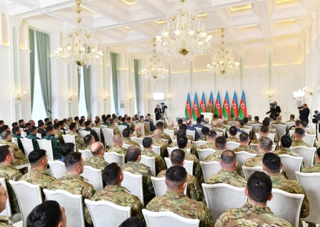 Ilham Aliyev and Mehriban Aliyeva attend event organized on occasion of Victory Day in Shusha