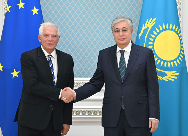 Photo by the Kazakh presidential website