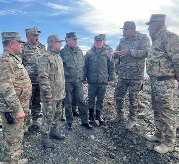 Azerbaijan carries out inspection of minefield set up by Armenians in Sarybaba direction