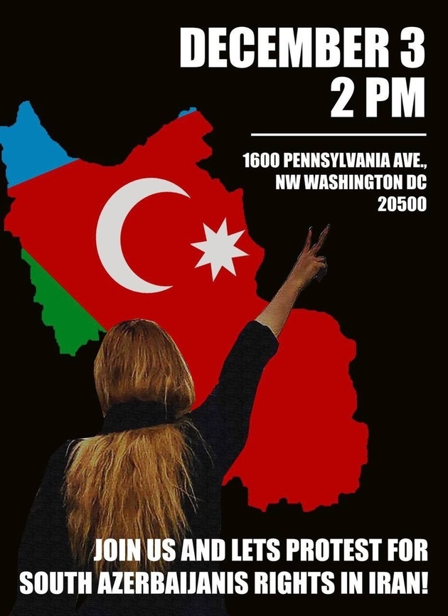 Rally in defense of Iranian Azerbaijanis rights to be held in Washington in December
