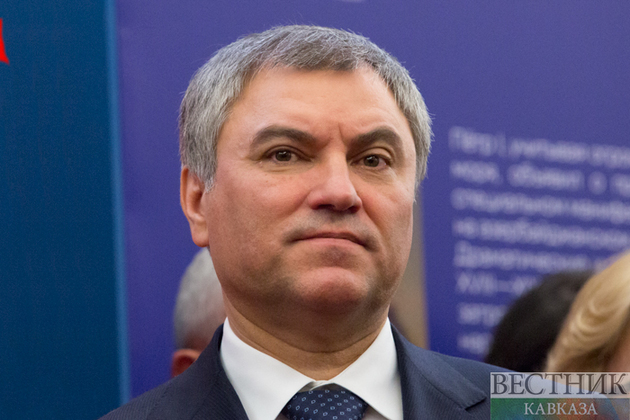 Volodin meets with Speaker of Parliament of Uzbekistan