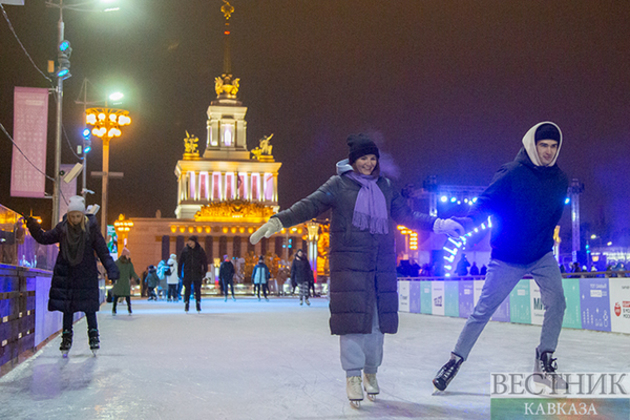 Largest ice rink opened in Moscow (photo report)