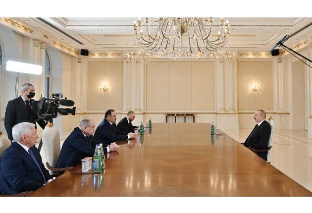 Ilham Aliyev and Sergey Melikov discuss Azerbaijan-Dagestan joint plans