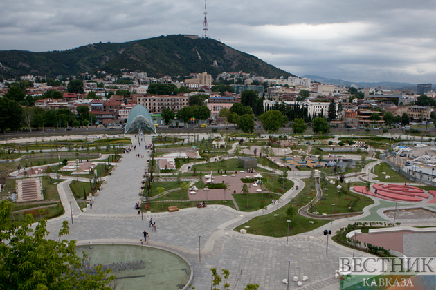 Tbilisi’s Pushkin Square breaks cover after renovation