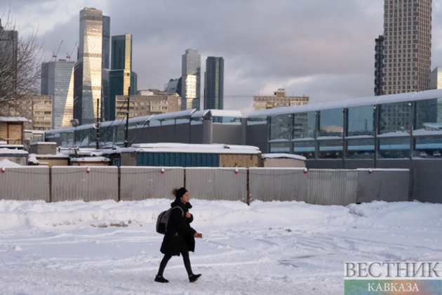 Monthly precipitation fallen in Moscow since beginning of December (photo report)