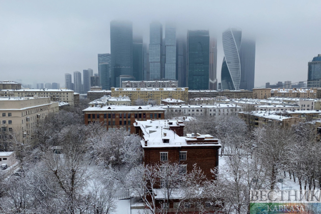 Monthly precipitation fallen in Moscow since beginning of December (photo report)