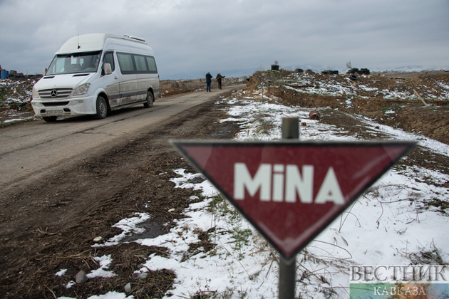 13,000 mines found in Karabakh and East Zangezur in 2022