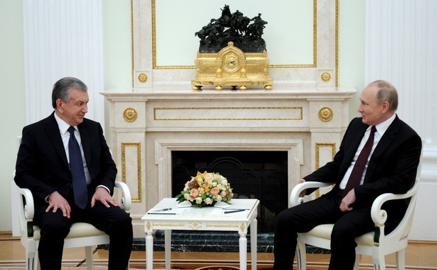 Putin discussed bilateral relations with Mirziyoyev