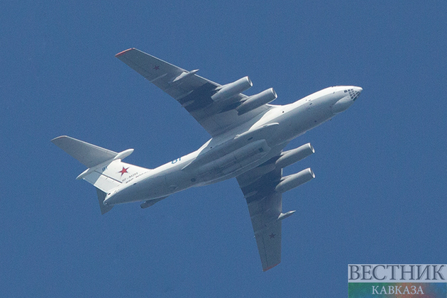 Russian plane with humanitarian aid flies to Iran
