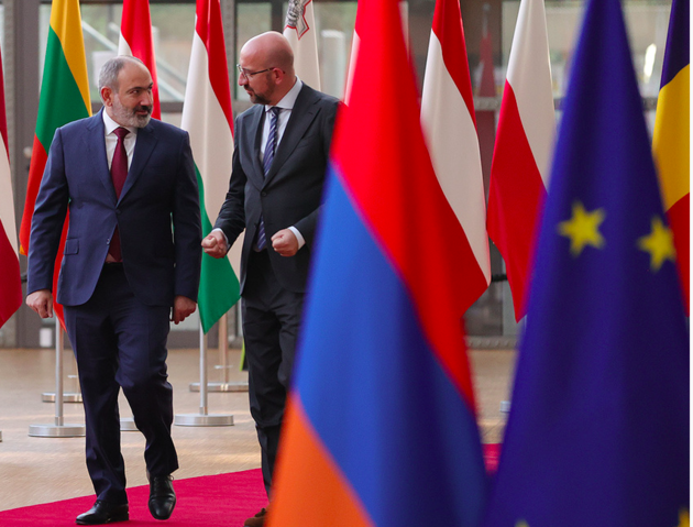 Why did Pashinyan come to the Munich Security Conference?